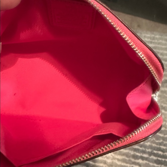 Coach Pink Women's make up bag - Picture 10 of 12